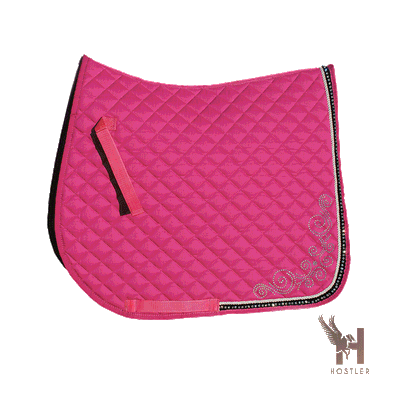 Custom Embroidered Saddle Cloth Numnah