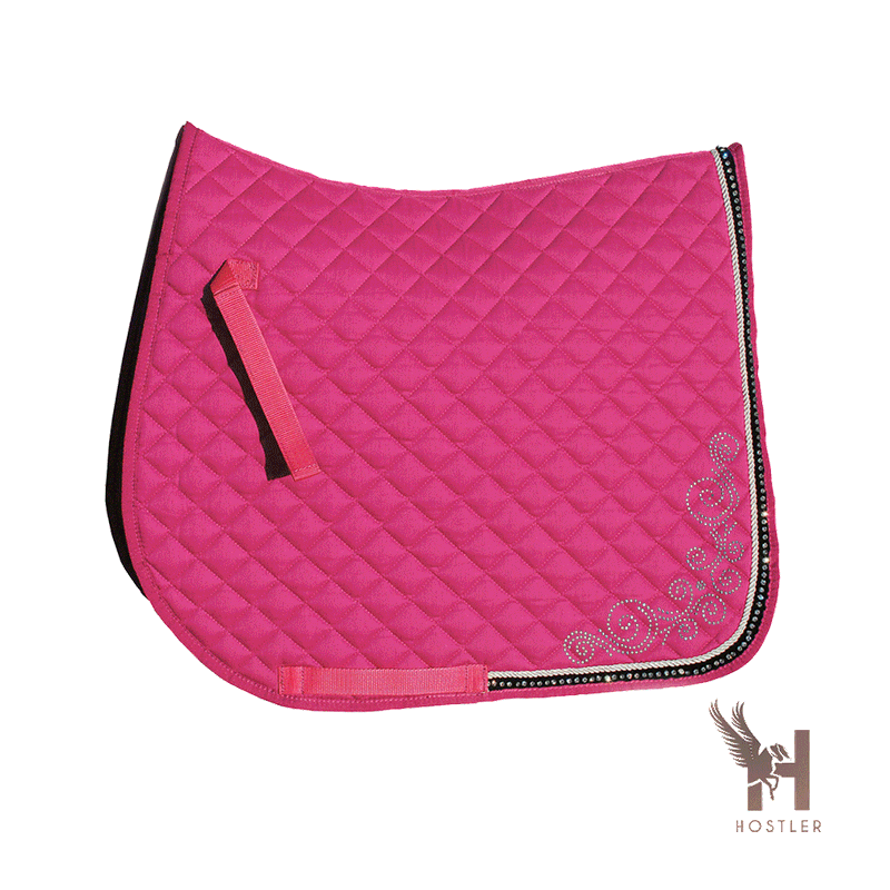 Custom Embroidered Saddle Cloth Numnah