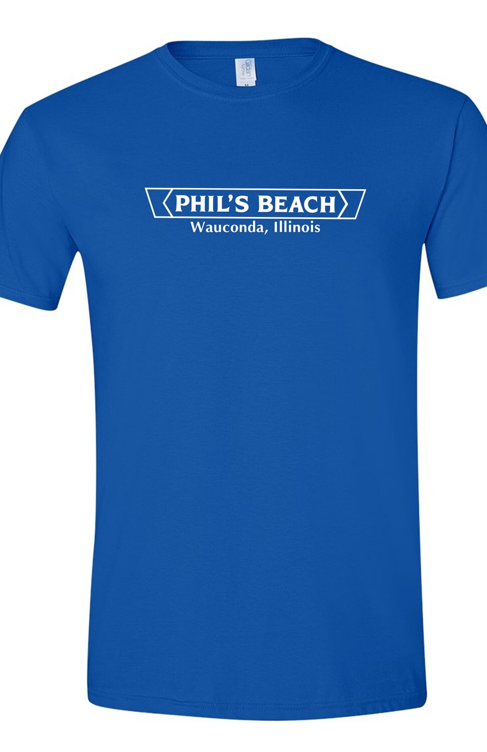 Phil's Beach T-shirt -Blue