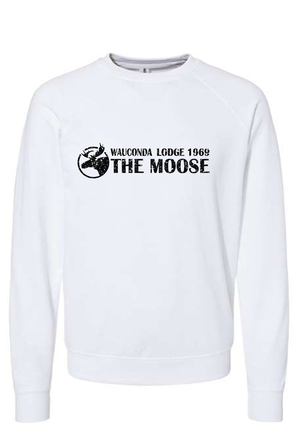 The Moose Unisex Lightweight Terry Crewneck with Glitter