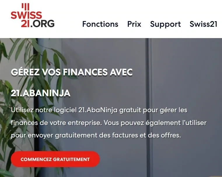 Swiss21 AbaNinja Facturation / Comptabilité / Paiements