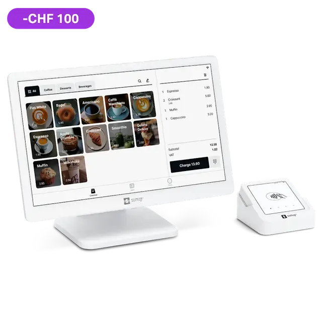 SumUp Kassensystem (POS), Offre: Commande sur SumUp (suivre lien avec rabais dans la description), Terminal de paiement: Solo et station de recharge
