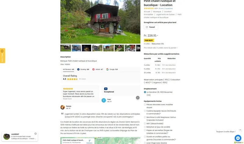 Your rental form (tourist accommodation)