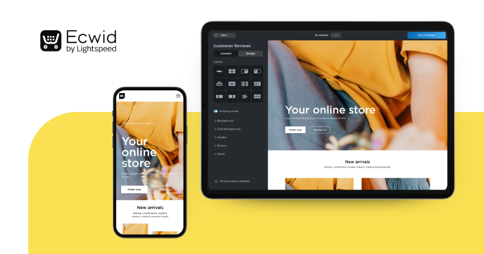 Ihr Online Shop Ecwid