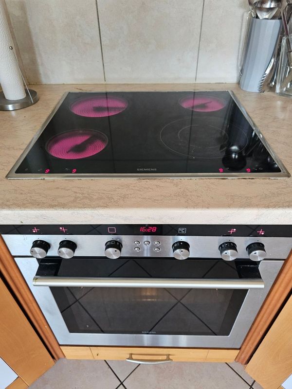 Plan de cuisson vitrocéramique Siemens