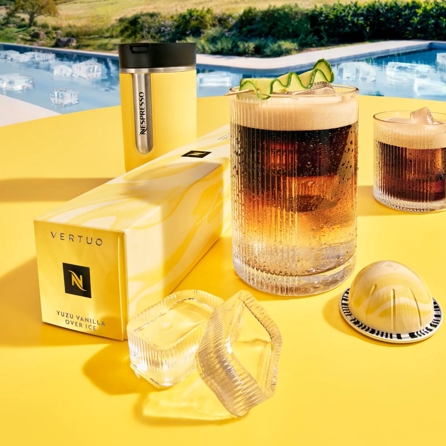 Nespresso Vanilla Over Ice Vertuo