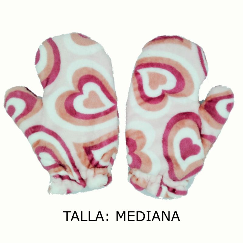 Manoplas Térmicas Corazón Psicodélico. Talla Mediana: Manoplas Térmicas Corazón Psicodélico. Talla Mediana: "Señora"