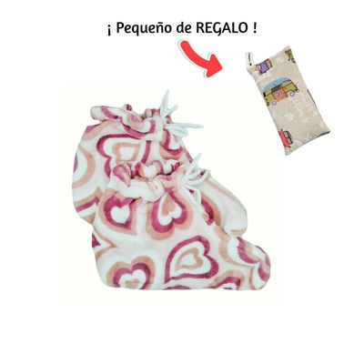 Patucos Térmicos Corazón Psicodélico