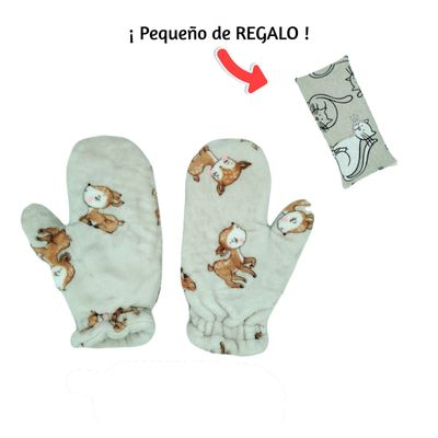Manoplas Térmicas Bambi. Talla Mediana.
