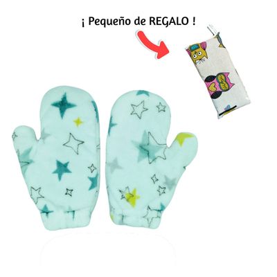 Manoplas Térmicas Cielo Estrellado. Talla Grande.