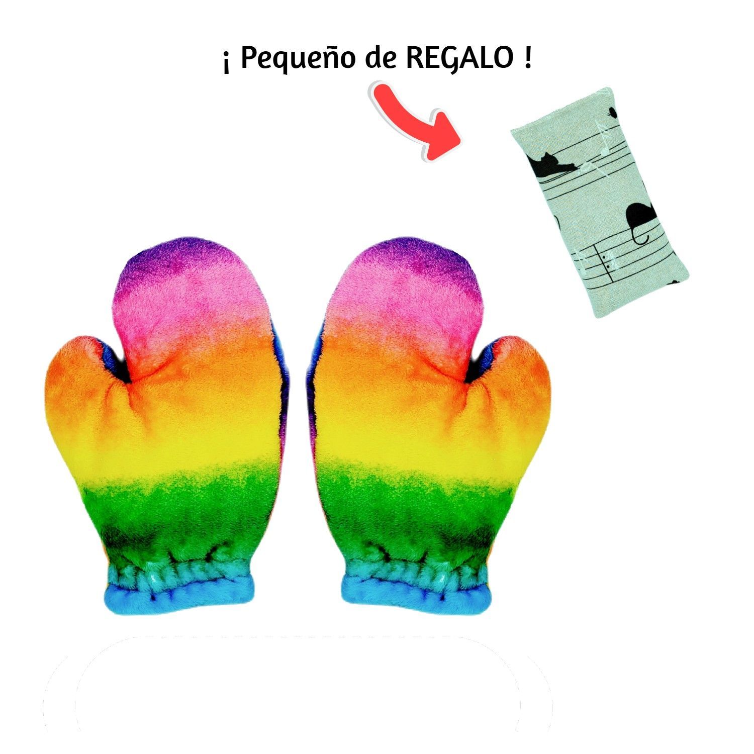 Manoplas Térmicas Rainbow. Talla Mediana.