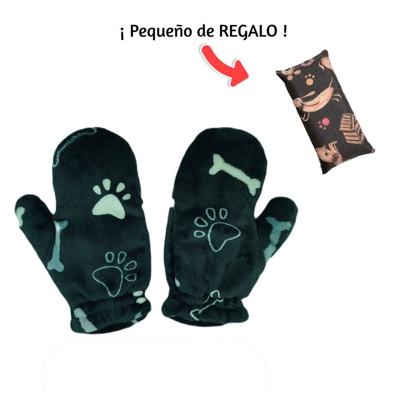 Manoplas Térmicas Black Paw. Talla Mediana.