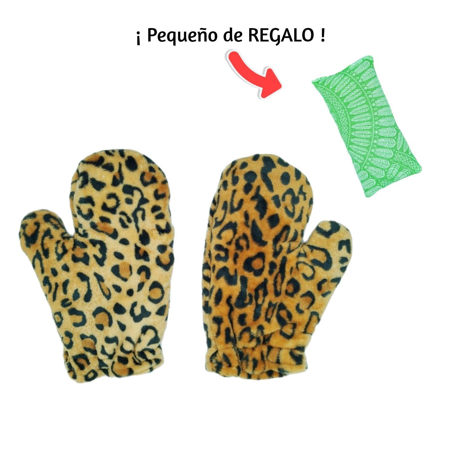 Manoplas Térmicas Leopardo. Talla Grande. Manoplas Térmicas Leopardo. Talla Grande.