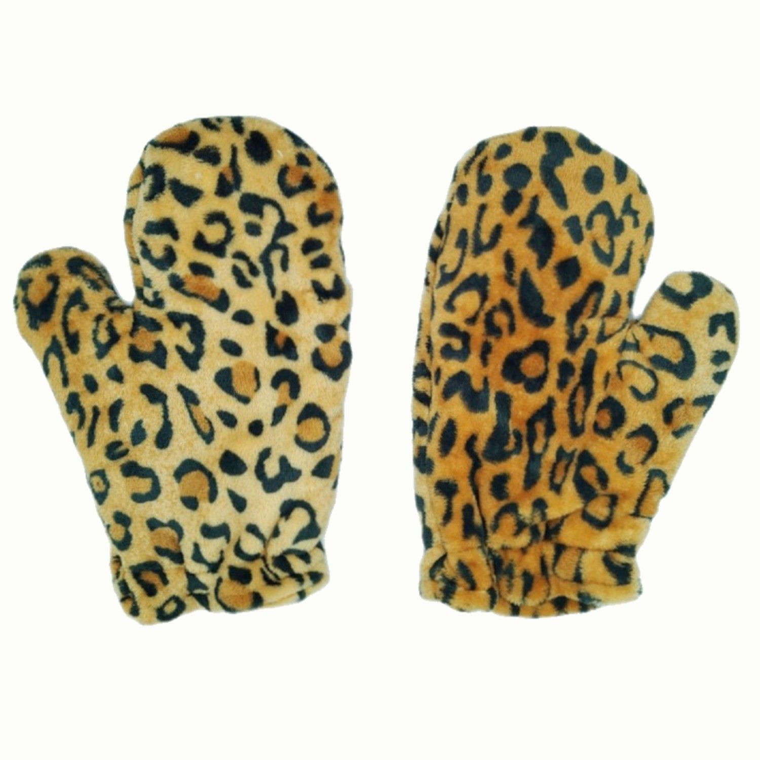 Manoplas Térmicas Leopardo. Talla Grande.