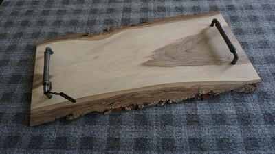 Servierbrett Holz mit Griff #99