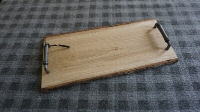 Servierbrett Holz mit Griff #98