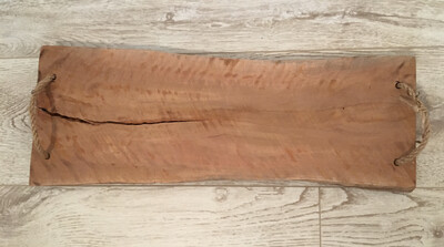 Servierbrett Holz mit Griff #92