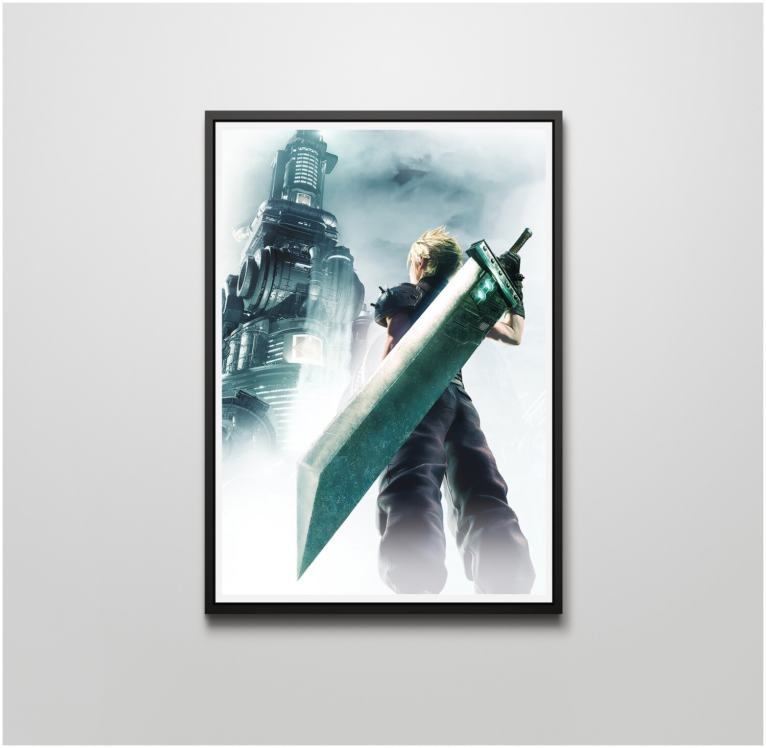 Final Fantasy 7 Digital Art Poster Print T1762 A4 A3 A2 A1 A0|
