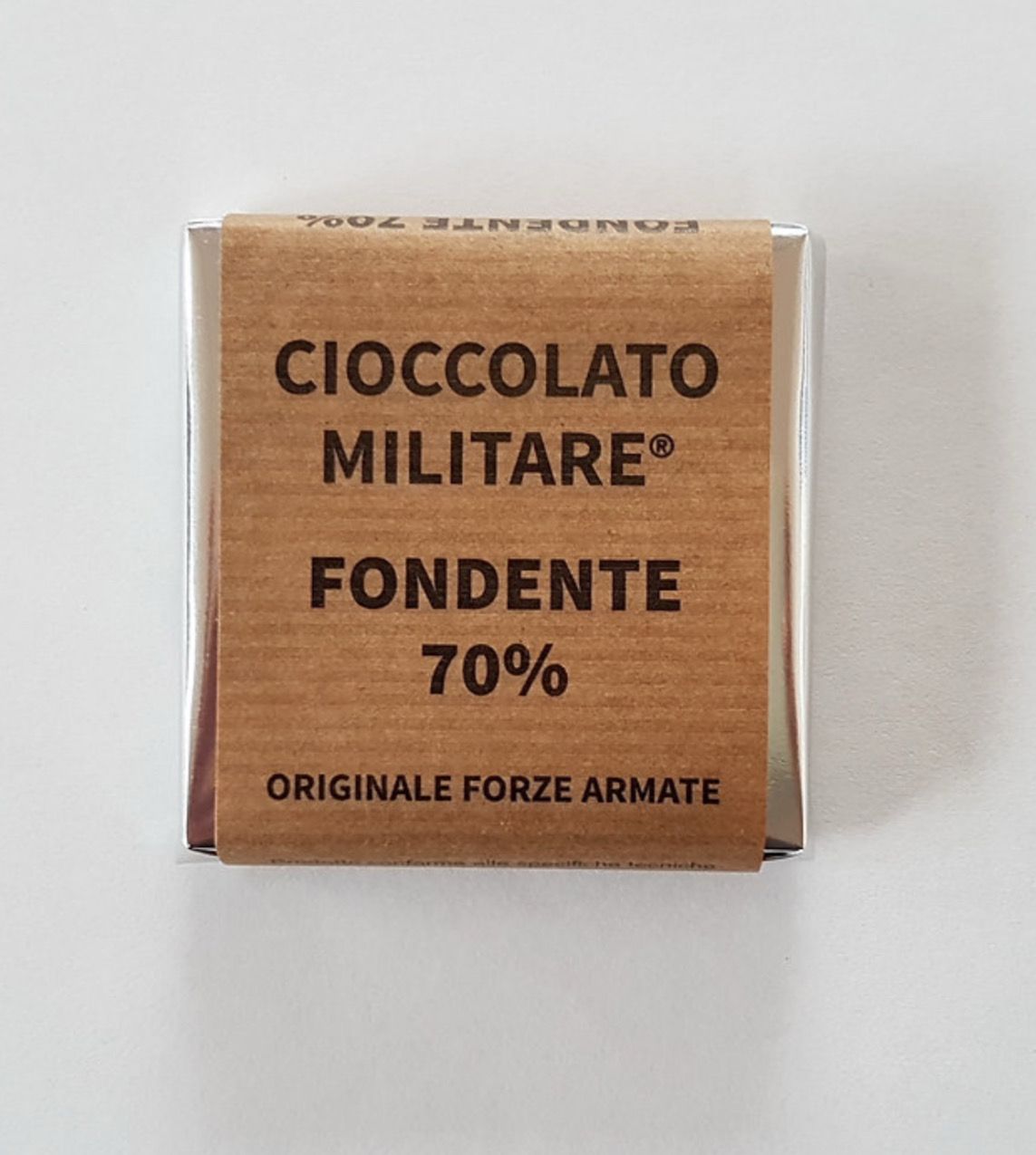 Cioccolato Militare Fondente 70% - Dado 25 gr
