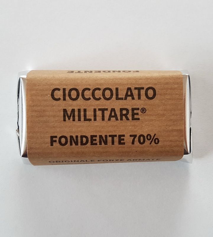 Cioccolato Militare Fondente 70% - Dado 50 gr