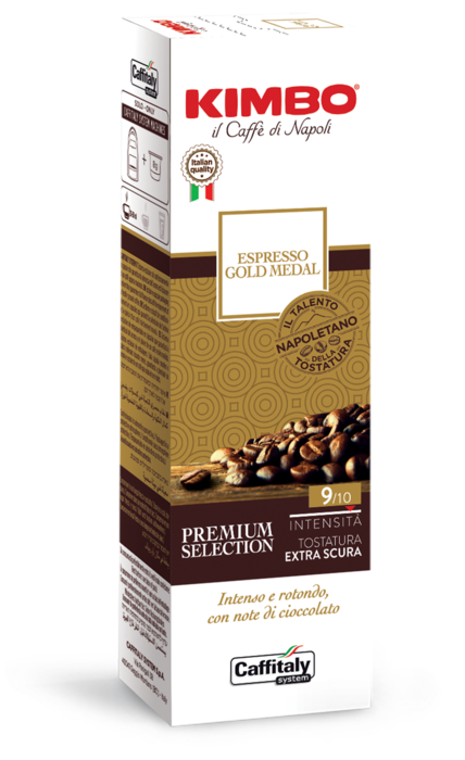 Espresso Gold Metal KIMBO