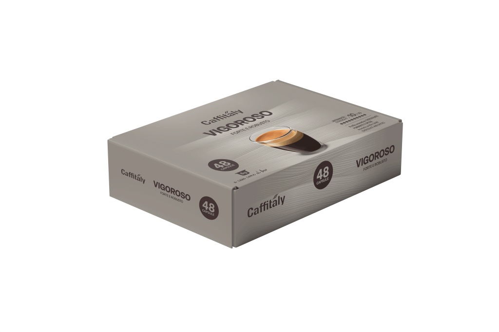 Box risparmio 48 Capsule VIGOROSO Ecaffè - Caffitaly System