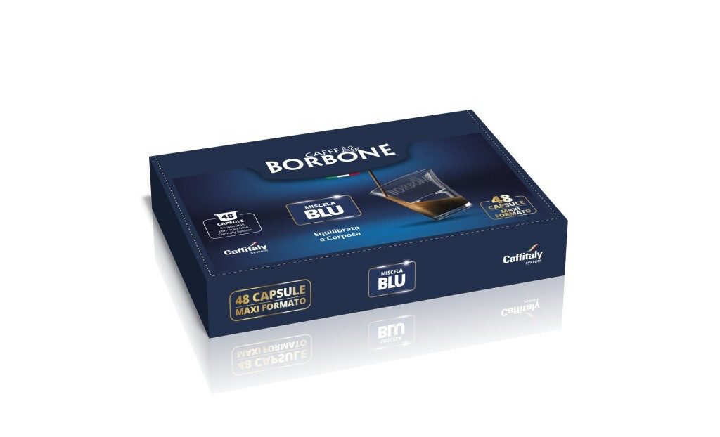Box Risparmio 48 Capsule Miscela BLU Caffè Borbone - Caffitaly System