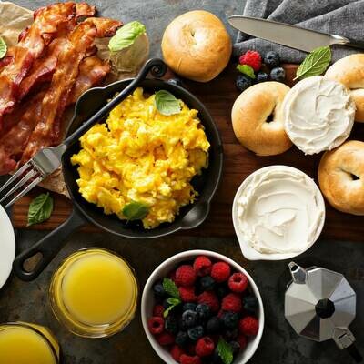 Breakfast tray