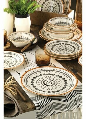 Kütahya Porcelain Nanoceram 24 Piece Dinner Set 89068 Kütahya Porcelain Nanoceram 24 Piece Dinner Set 89068