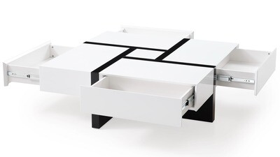 Puzzle Modern Square Coffee Table