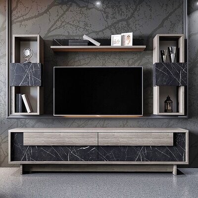New Marbella TV Unit with shelves New Marbella TV Unit with shelves