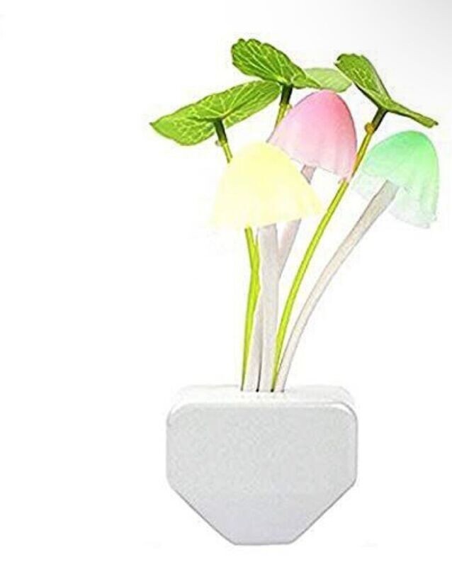 Crowncell Mushroom LED Lamp | sensor Plug Lamp Pack of 2