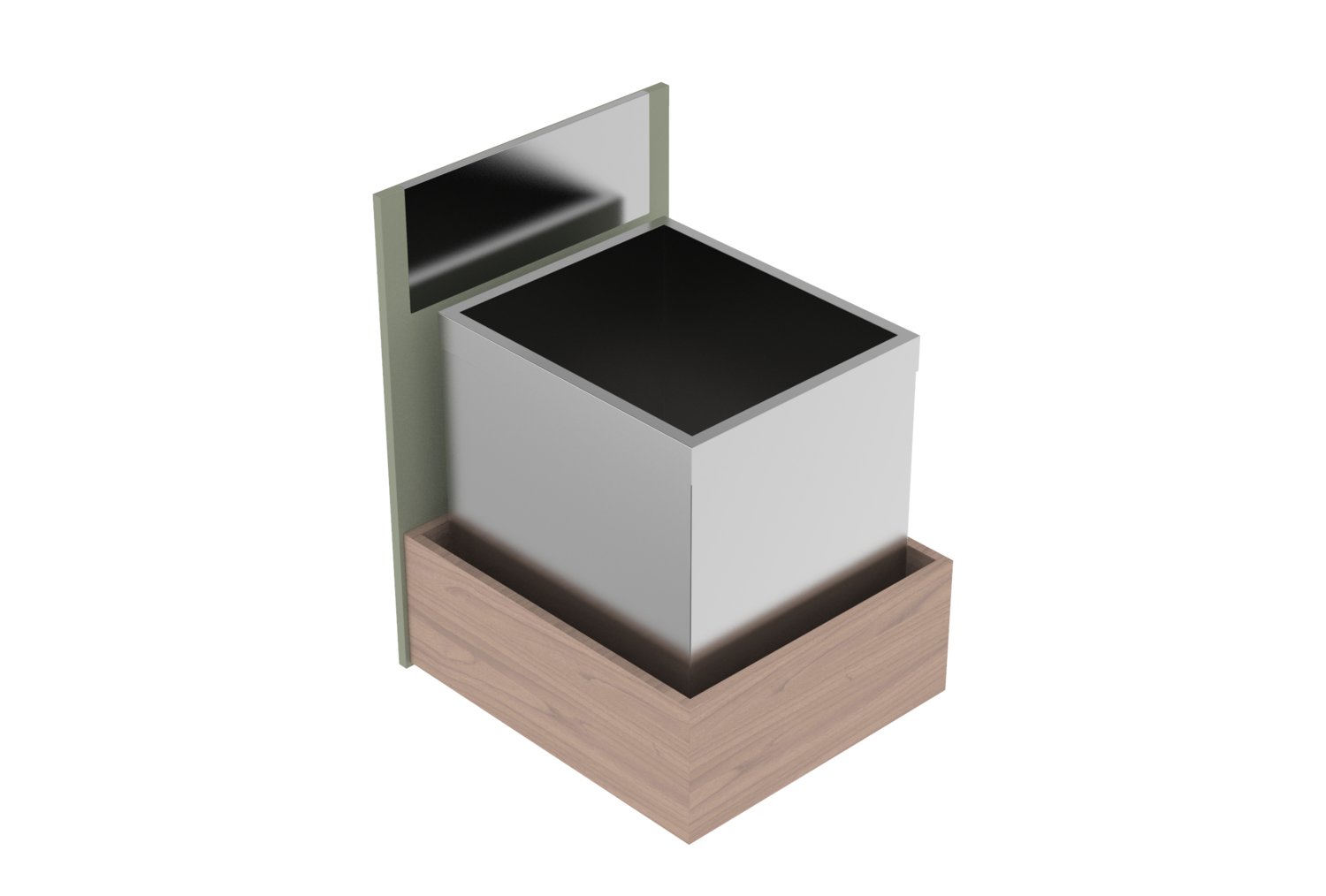 Stainless Steel Drawer Back Protector