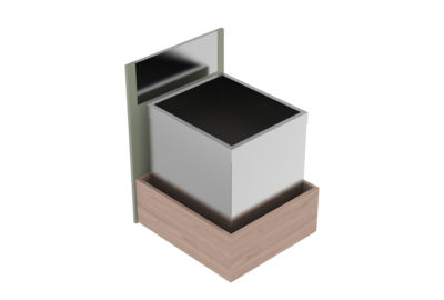 Stainless Steel Drawer Back Protector