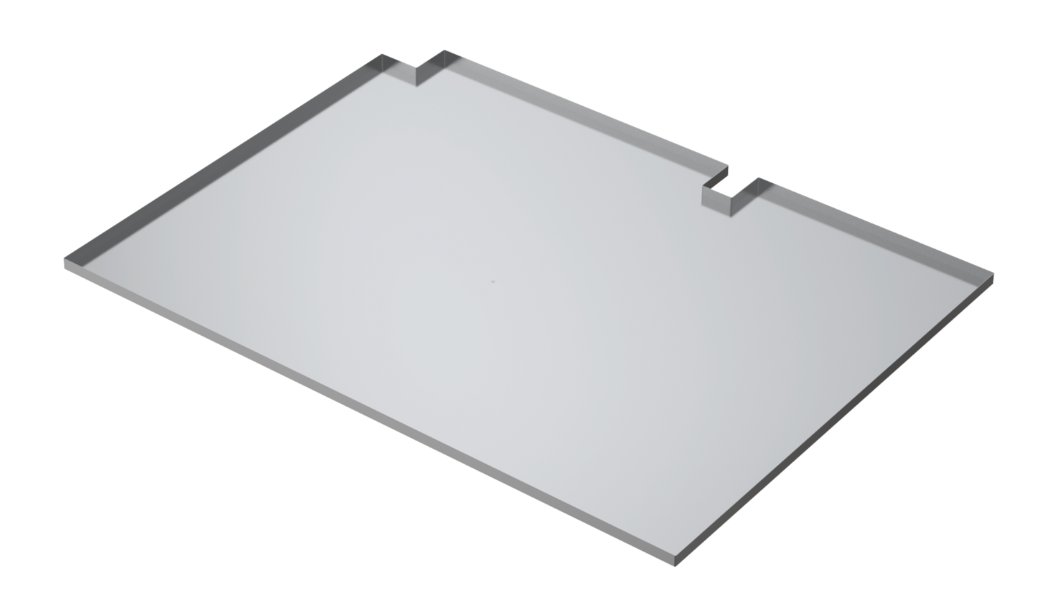 Stainless Steel Undersink Liner w/ Custom Cutouts