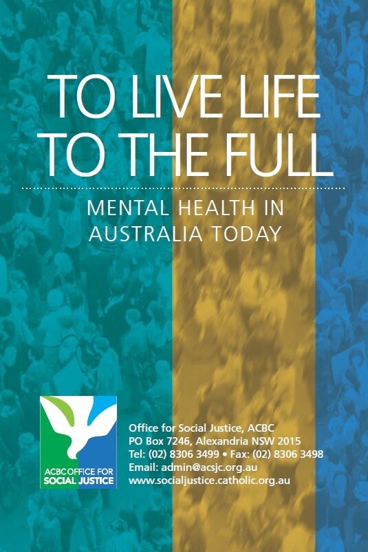 2020-2021 Prayer Card: To Live Life to the Full, Mental health in Australia today (download)