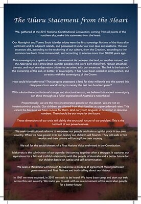 Social Justice Statement 2023-24 – Listen, Learn, Love: A New Engagement with Aboriginal and Torres Strait Islander Peoples (Prayer Card) (Bundle of 10)