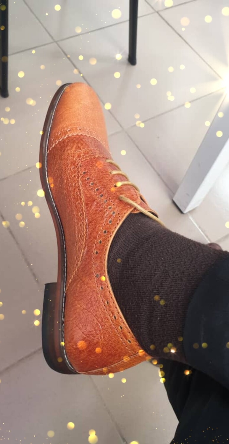 Ginger brown executive Shoes