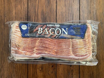 Frozen Bacon, Kirkland Signature® Bacon (Costco Size-Single 16 oz Bag)