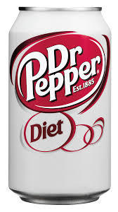 Soda, Dr Pepper® Diet Soda (Single 12 oz Can)