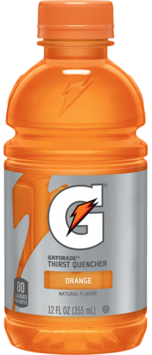 Pocket Snacks, Gatorade® Orange Energy Drink (Single 12 oz Bottle)