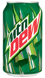 Soda, Mountain Dew® Soda (Single 12 oz Can)