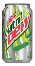 Soda, Diet Mountain Dew® Soda (Single 12 oz Can)