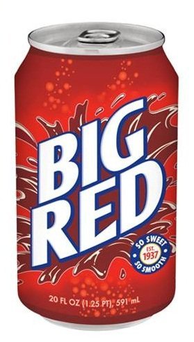 Soda, Big Red® Soda (Single 12 oz Can)