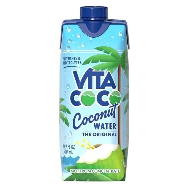 Coconut Water, Vita Coco® Pure Coconut Water (16.9 oz Carton)
