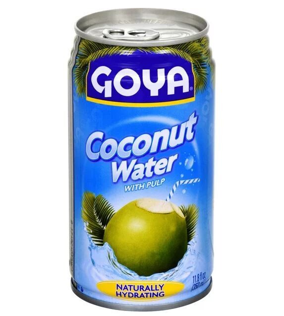 Coconut Water, Goya® Coconut Water with Pulp (11.8 Oz Can)