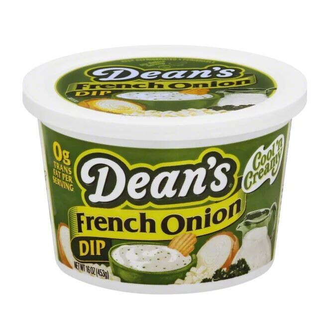 Sour Cream Dip, Dean's® French Onion Dip (16 oz Tub)