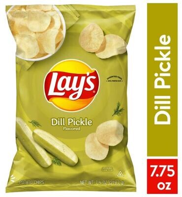 Potato Chips, Lay&#39;s® Dill Pickle Potato Chips (7¾ oz Bag)