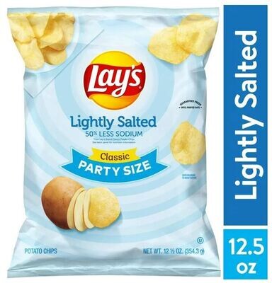 Potato Chips, Lay&#39;s® Lightly Salted Classic Potato Chips (12½ oz Bag)
