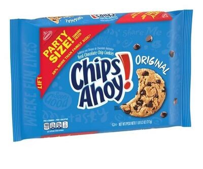 Cookies, Chips Ahoy® Original Chocolate Chip Cookies (Party Size-25.3 oz Bag)